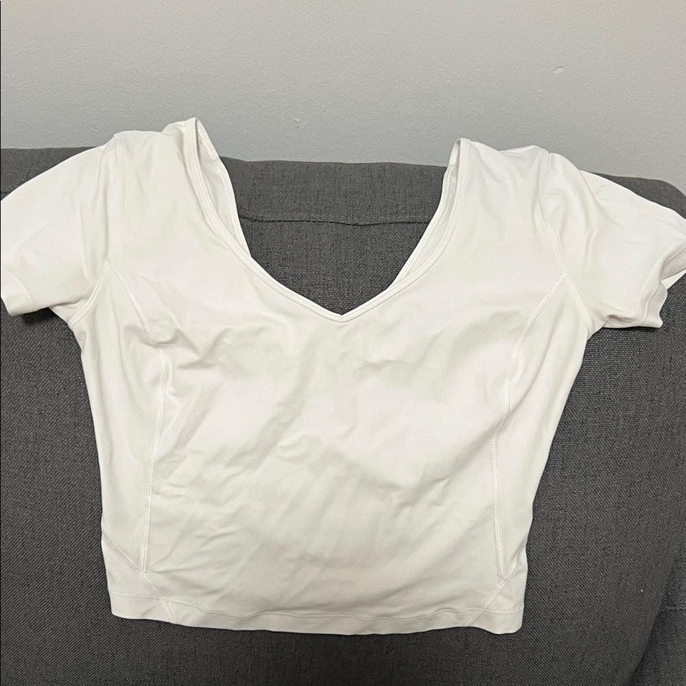 Lululemon v-neck athletic top